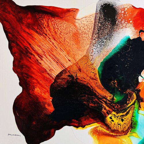 Fleur dormant van Daniel PAUGAM, Schilderij te koop op Singulart