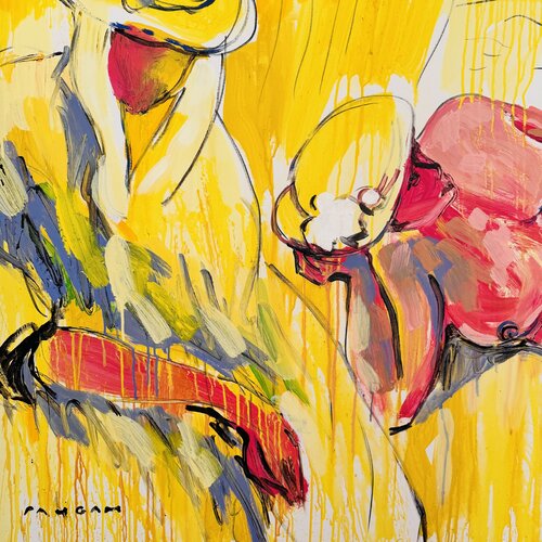La rêveuse van Daniel PAUGAM, Schilderij te koop op Singulart