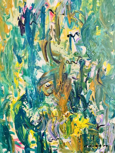 Saule descendant vers l’eau van Daniel PAUGAM, Schilderij te koop op Singulart