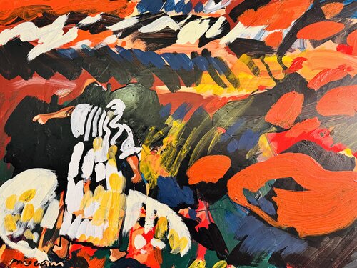 Le dernier jugement van Daniel PAUGAM, Schilderij te koop op Singulart
