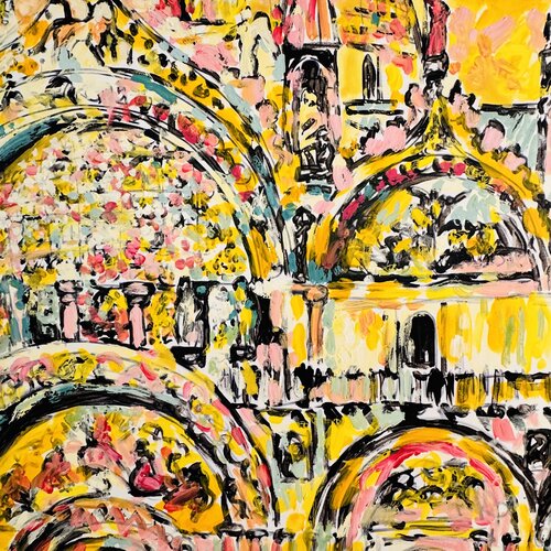 San Marco Basilica 3 by Daniel PAUGAM, Painting for Sale on Singulart