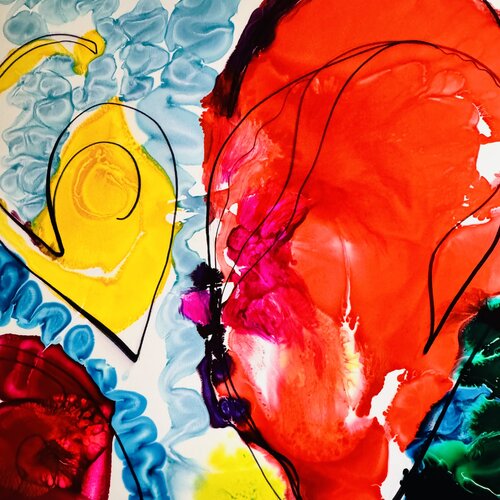Graines germant van Daniel PAUGAM, Schilderij te koop op Singulart