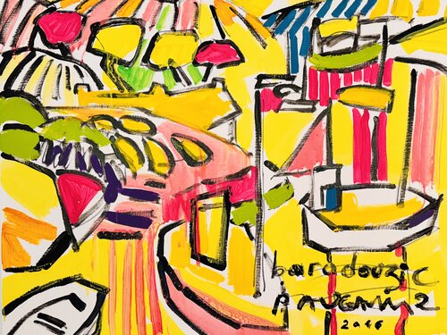 Baradouzic 2 van Daniel PAUGAM, Schilderij te koop op Singulart