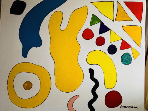 Les jouets van Daniel PAUGAM, Schilderij te koop op Singulart