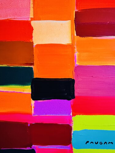 Le mur de briques by Daniel PAUGAM, Painting for Sale on Singulart