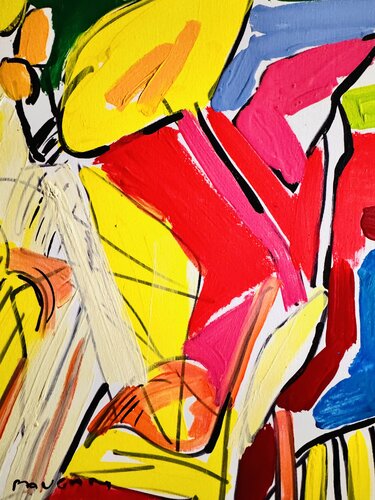 Le pin tordu van Daniel PAUGAM, Schilderij te koop op Singulart