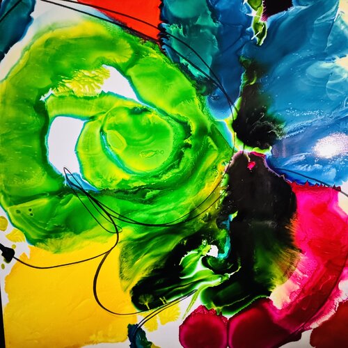 Chlorophylle von Daniel PAUGAM, Malerei kaufen auf Singulart