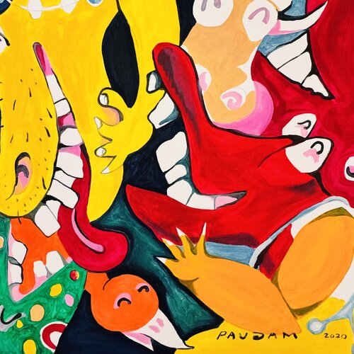 La partie de rigolade par Daniel PAUGAM, Peinture en vente sur Singulart