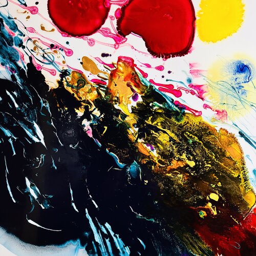 Salmons river by Daniel PAUGAM, Painting for Sale on Singulart