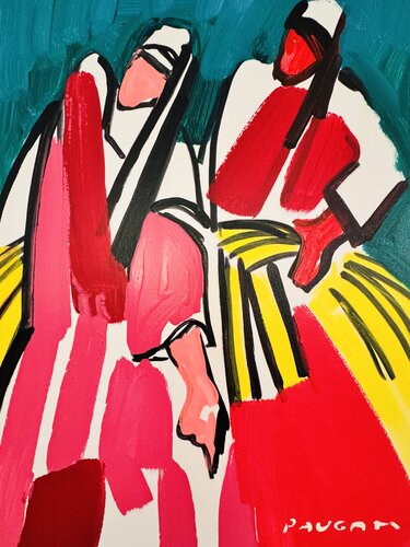 Les glaneuses par Daniel PAUGAM, Peinture en vente sur Singulart
