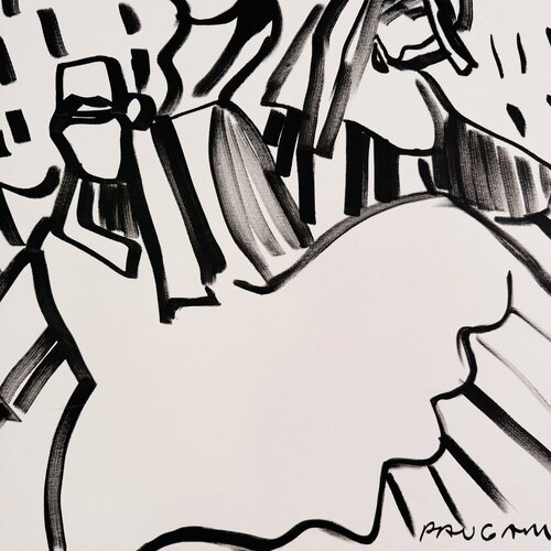 La robe blanche par Daniel PAUGAM, Peinture en vente sur Singulart