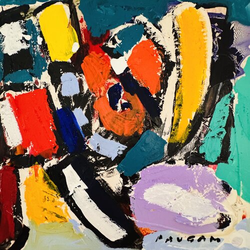 Le nouveau remembrement 3 di Daniel PAUGAM, Pittura in vendita su Singulart
