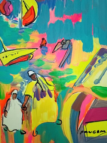 Grandeur de « lame « par Daniel PAUGAM, Peinture en vente sur Singulart