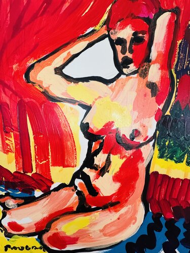 Le ventre - portrait van Daniel PAUGAM, Schilderij te koop op Singulart