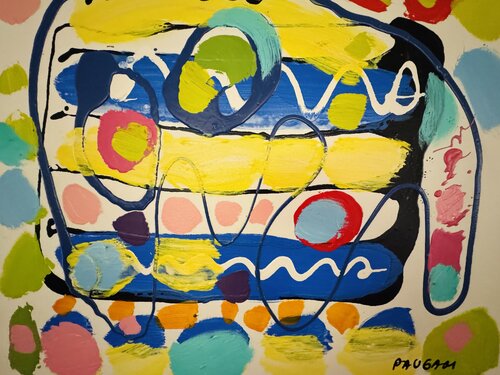 Conversations constructives par Daniel PAUGAM, Peinture en vente sur Singulart