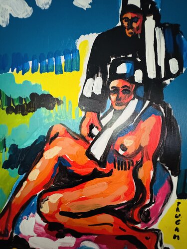 L’essayage par Daniel PAUGAM, Peinture en vente sur Singulart