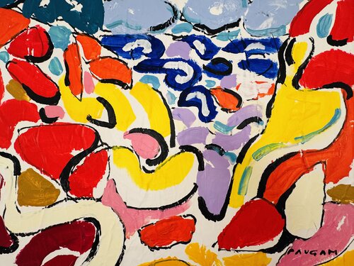 Côtes rocheuses 2 par Daniel PAUGAM, Peinture en vente sur Singulart