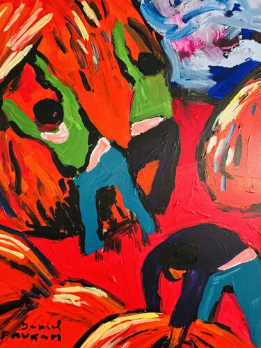Fenaison 8 di Daniel PAUGAM, Pittura in vendita su Singulart