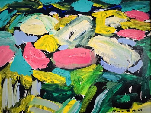 La forêt fleurie di Daniel PAUGAM, Pittura in vendita su Singulart