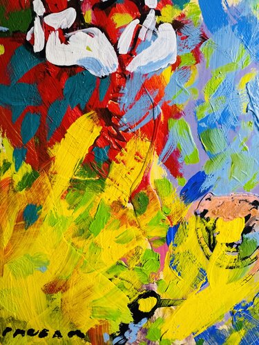 Au rocher qui dort by Daniel PAUGAM, Painting for Sale on Singulart