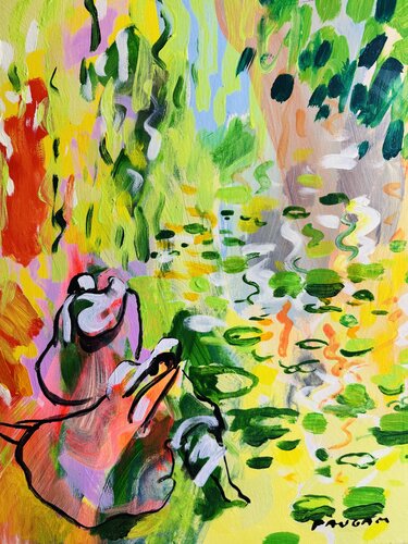 Eau fraîche par Daniel PAUGAM, Peinture en vente sur Singulart