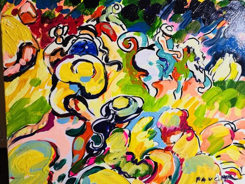 Le promeneur à cheval par Daniel PAUGAM, Peinture en vente sur Singulart