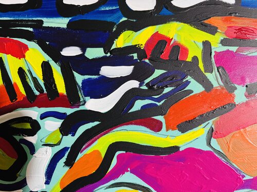 Les roches indomptables No 40 van Daniel PAUGAM, Schilderij te koop op Singulart