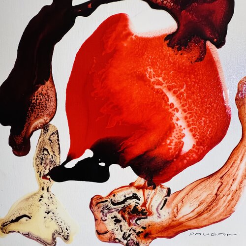 Homme prenant un pétale de Daniel PAUGAM, Pintura a la venta en Singulart