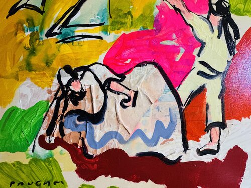 Au revoir par Daniel PAUGAM, Peinture en vente sur Singulart