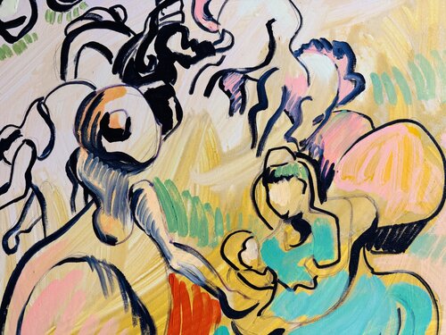 L’escapade von Daniel PAUGAM, Malerei kaufen auf Singulart