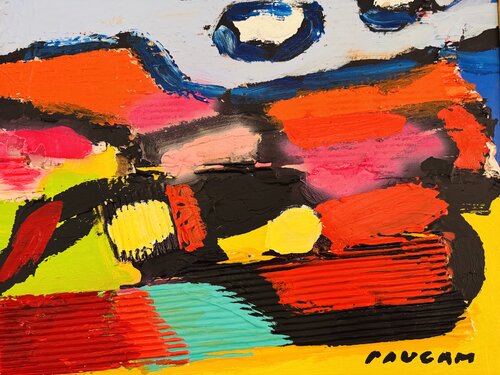 Paysage enchanté 1 par Daniel PAUGAM, Peinture en vente sur Singulart