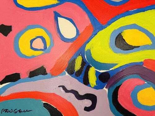 Plage le soir van Daniel PAUGAM, Schilderij te koop op Singulart