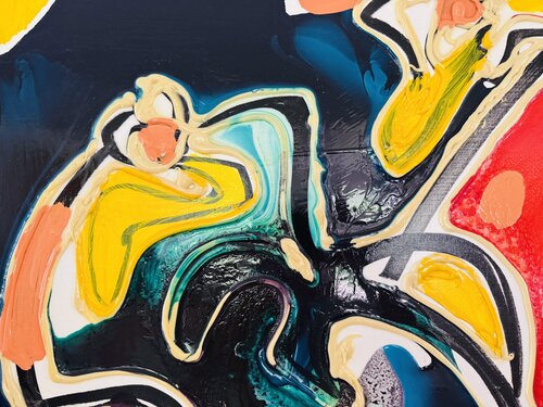 Bain de soleil von Daniel PAUGAM, Malerei kaufen auf Singulart