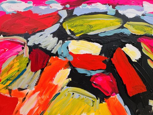 Paysage enchanté 9 van Daniel PAUGAM, Schilderij te koop op Singulart