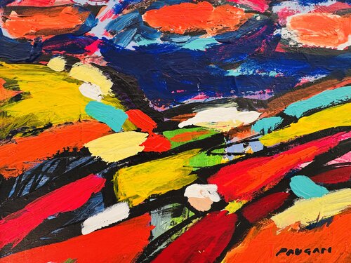 Paysage enchanté 16 van Daniel PAUGAM, Schilderij te koop op Singulart