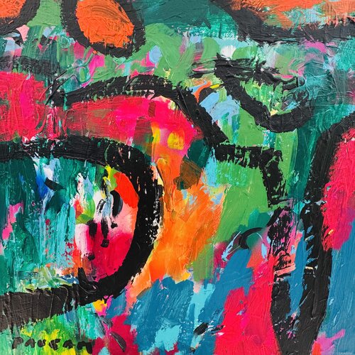 Paysage enchanté 28 van Daniel PAUGAM, Schilderij te koop op Singulart