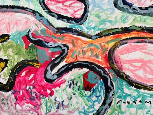 Paysage enchanté 23 van Daniel PAUGAM, Schilderij te koop op Singulart