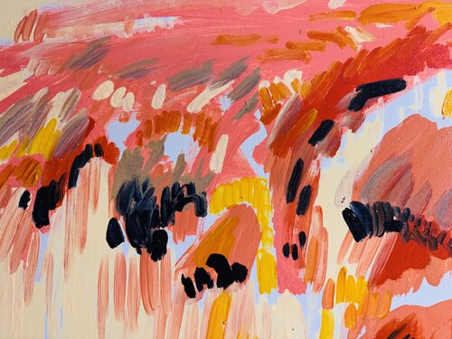 La falaise peignée van Daniel PAUGAM, Schilderij te koop op Singulart