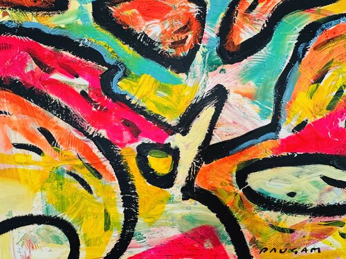 Paysage enchanté 20 von Daniel PAUGAM, Malerei kaufen auf Singulart