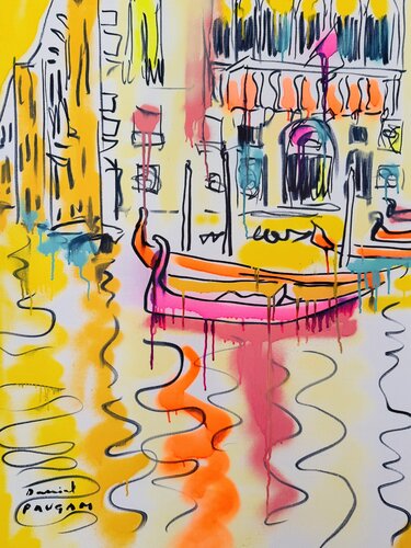 Venise ´ s   Rebirth 3 von Daniel PAUGAM, Malerei kaufen auf Singulart