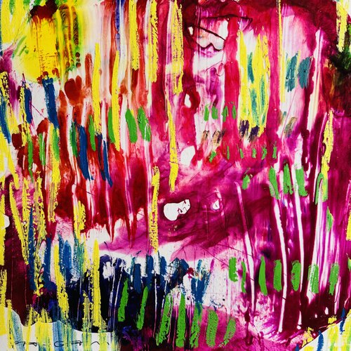 Les bonbons coulants par Daniel PAUGAM, Peinture en vente sur Singulart