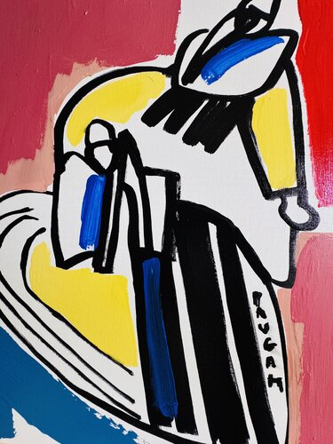 Bretonnes françaises van Daniel PAUGAM, Schilderij te koop op Singulart