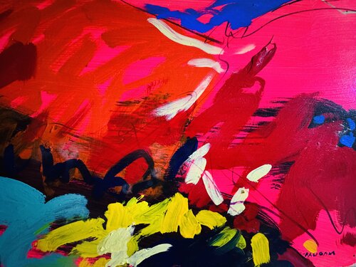 Que du bonheur van Daniel PAUGAM, Schilderij te koop op Singulart