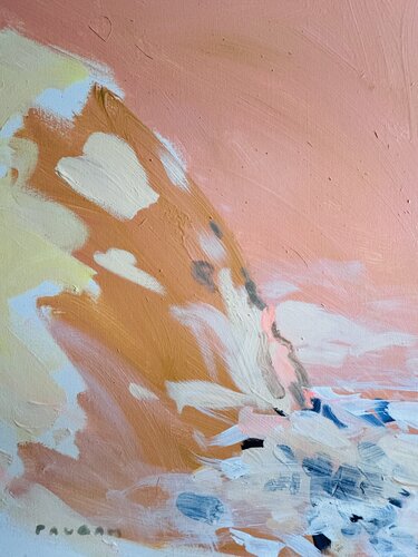 Côte rose von Daniel PAUGAM, Malerei kaufen auf Singulart