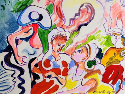 La prière van Daniel PAUGAM, Schilderij te koop op Singulart