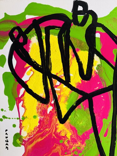 Les copines van Daniel PAUGAM, Schilderij te koop op Singulart
