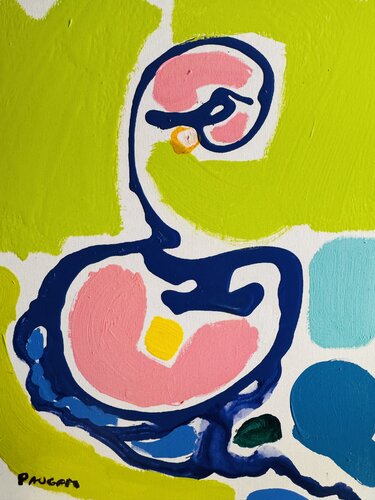 Le canard endormi van Daniel PAUGAM, Schilderij te koop op Singulart