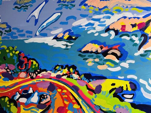 En baie de Morlaix von Daniel PAUGAM, Malerei kaufen auf Singulart