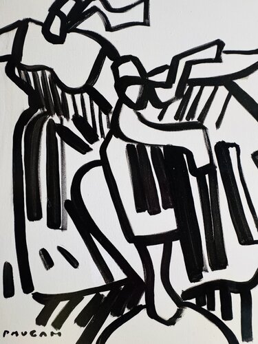 La bassine par Daniel PAUGAM, Peinture en vente sur Singulart