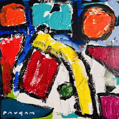 Le nouveau remembrement 9 di Daniel PAUGAM, Pittura in vendita su Singulart